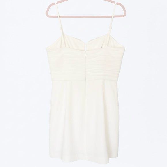 FRENCH CONNECTION Dress NWT REVOLVE Whisper Cami Mini Summer White Size 10 - Picture 6 of 11
